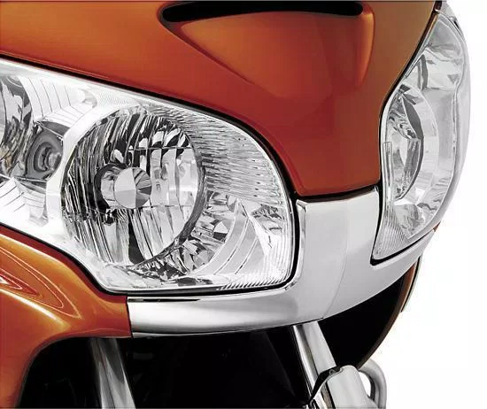 Show Chrome 52-681 Front Fairing Nose Trim for Honda GL1800 Gold Wing - Image 2