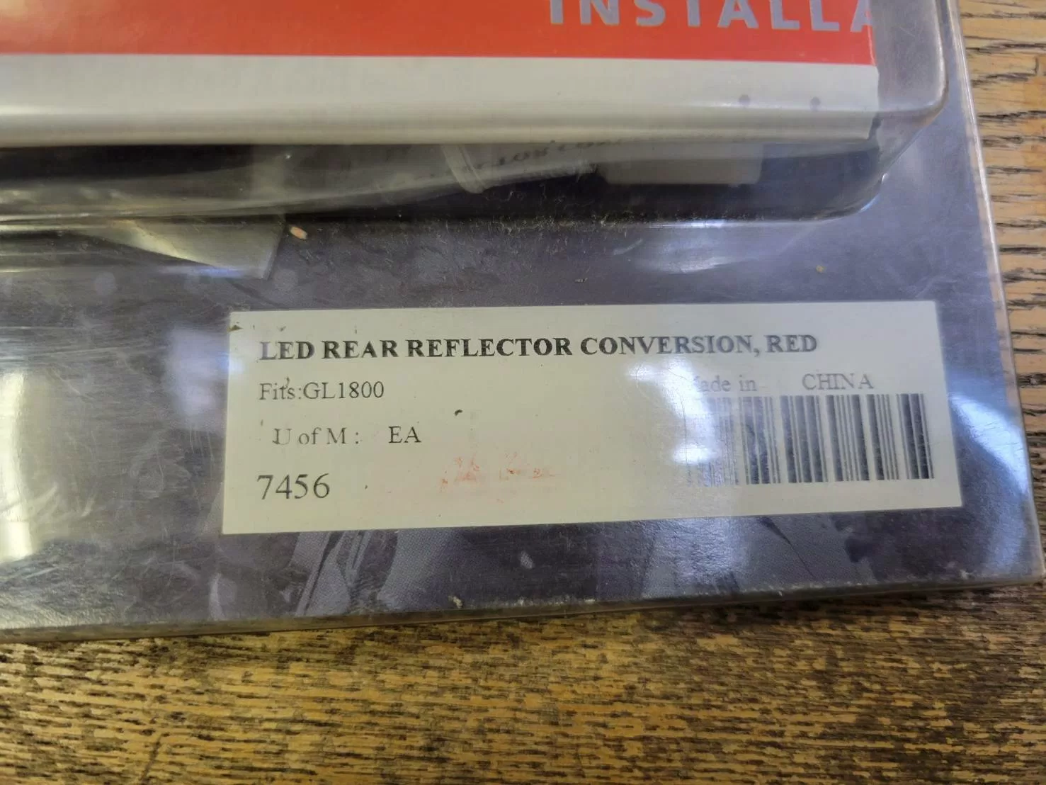 Kuryakyn 7456 LED Rear Reflector Conversion for Honda GL1800 Gold Wing - Image 4