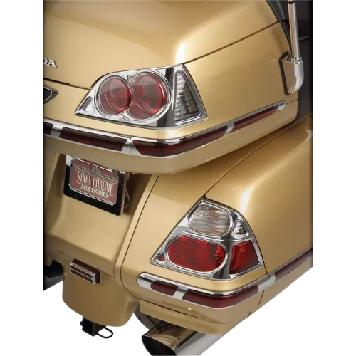 Show Chrome 52-774 Trunk Lens Grilles for Honda GL1800 Gold Wing - Image 2