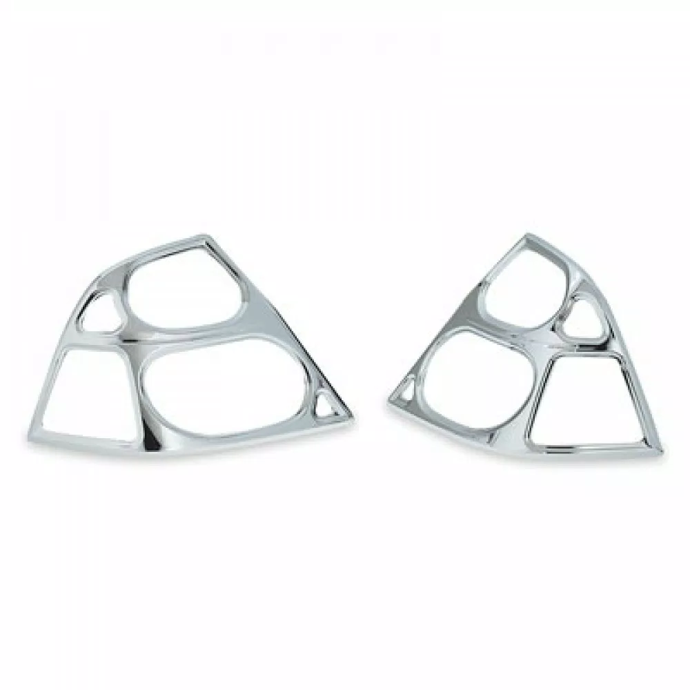 Show Chrome 52-775 Saddlebag Lens Grilles for Honda GL1800 Gold Wing (2006–2010) - Image 2