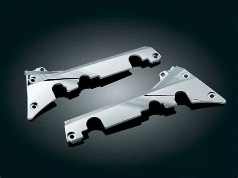 Kuryakyn パッセンジャーフロアボードサイドカバー（ホンダ GL1800 ゴールドウィングおよび F6B 用、品番7506）