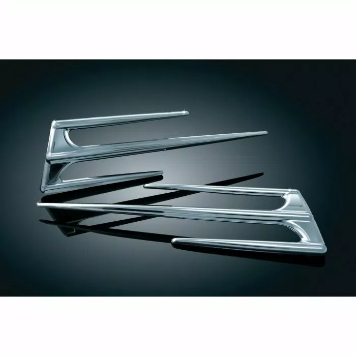 Kuryakyn 3220 Chrome Trunk Lid Accent for Honda GL1800 Gold Wing