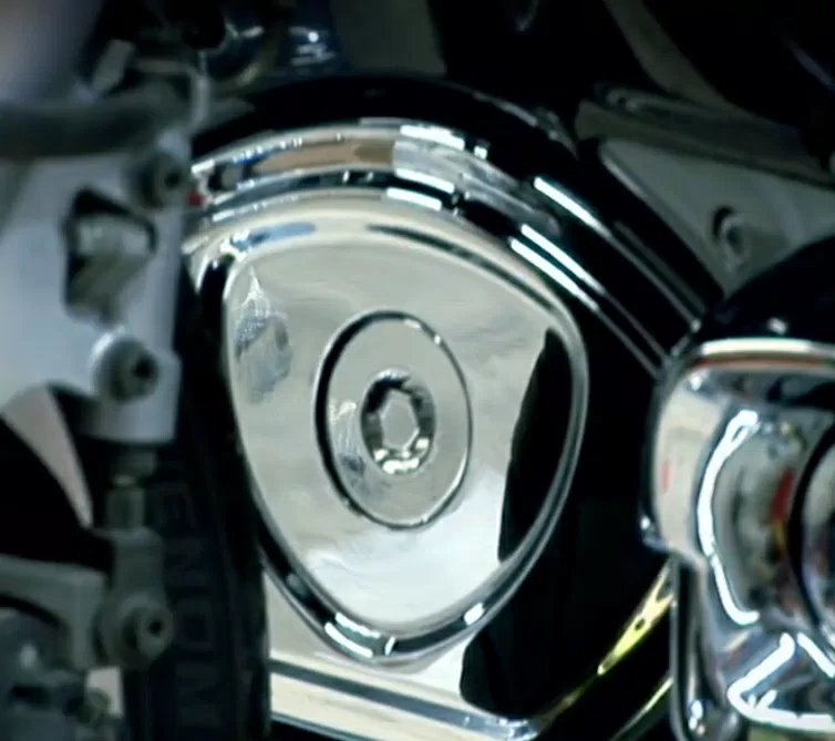 Show Chrome Accessories クロームタイミングチェーン（ホンダ GL1800 ゴールドウィング用、品番52-739）